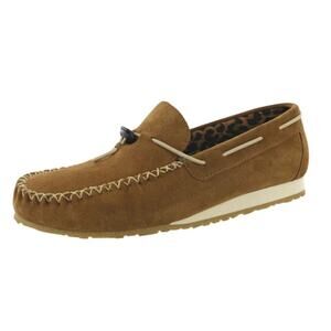 SAS Womens Running Late-X Loafers US 10.5 M EU 42 Tan Leather Slip On NIB